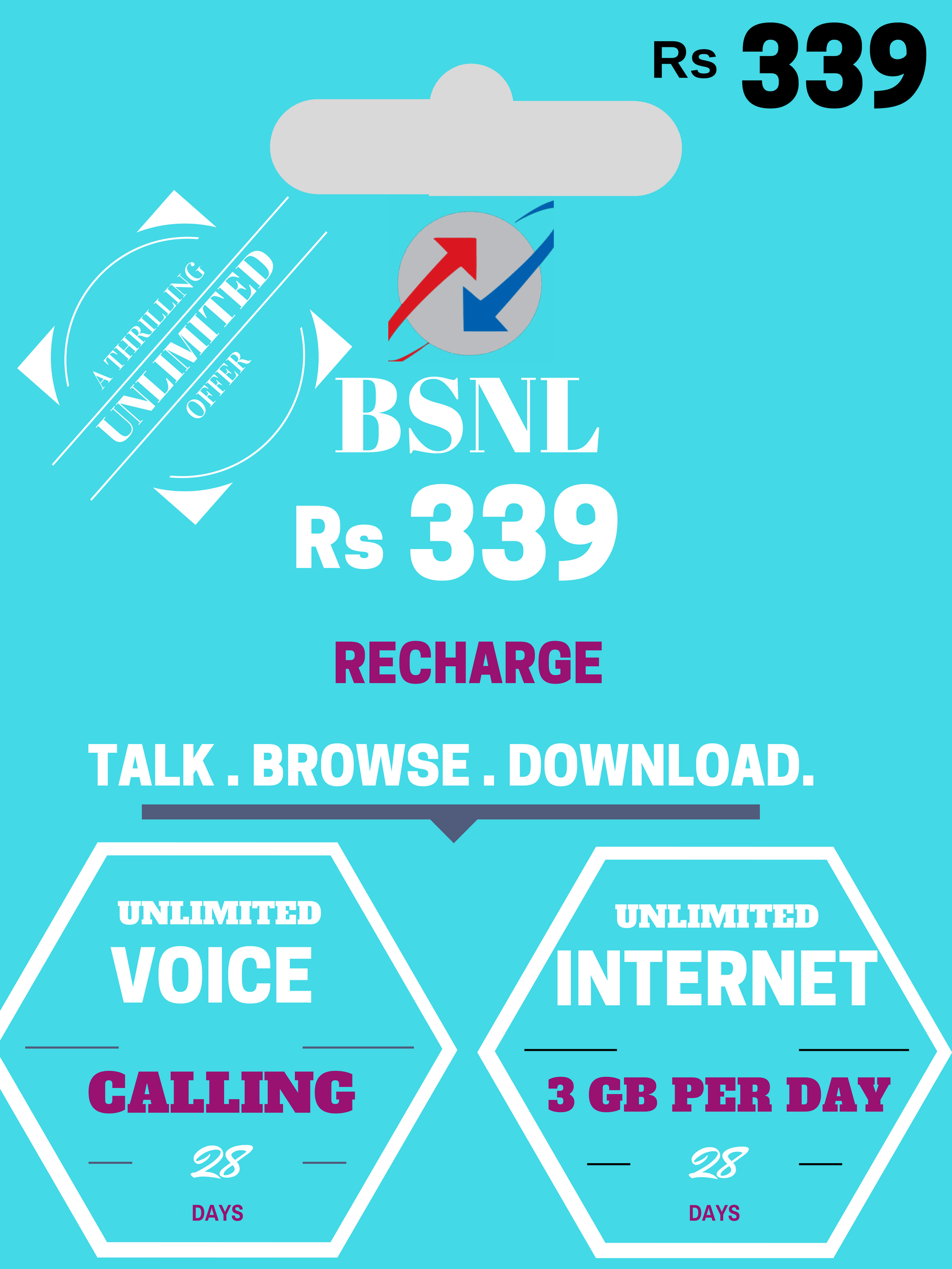 bsnl-339-plan-all-new-thrilling-bsnl-offer-updated-june-2017